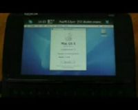 Mac OS X 10.3 Berjalan di Nokia N900