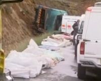Bus Terguling di Afsel, 24 Orang Tewas