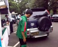 Uji Emisi di Balai Kota Bandung
