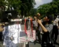 Puluhan Wartawan Demo Konjen AS