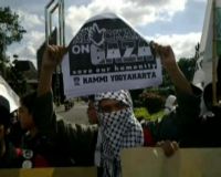 Aksi Kecam Israel di Yogyakarta 
