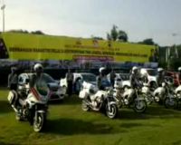 HUT Polri di Surabaya