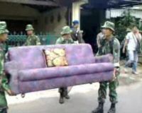 Pengosongan Rumah Dinas TNI