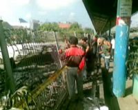 Stasiun Pondok Cina Terbakar
