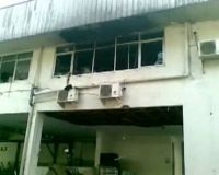 Kebakaran Dibekas Show Room di Pondok Indah