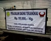 Pasar Murah Daging di Jakarta