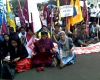 Kutuk Kekerasan HKBP Ciketing, Istana Didemo