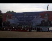 Upacara Sertijab Kapolri 