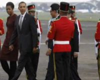 Gerimis Sambut Kedatangan Obama