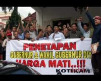 Warga Yogya Menolak Pilkada