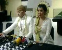 Ananda Mikola-Marcella Gelar Resepsi Pernikahan