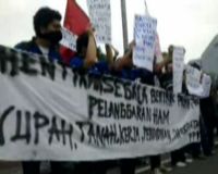 Aksi Peringati Hari HAM Sedunia