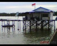 Melongok Pos TNI AL di Sei Nyamuk