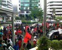 Simpatisan PDIP Demo KPK