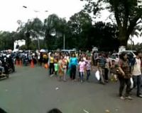 Ragunan Diserbu Pengunjung  