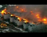 Kompleks Apartemen Terbakar di New Jersey 