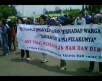 Aksi Mengecam Kekerasan Cikeusik