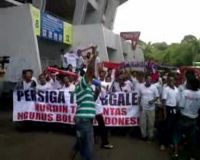 Demo Meminta Nurdin Halid Ditangkap