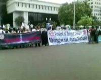 Aksi Dukung Pergub Anti Rokok