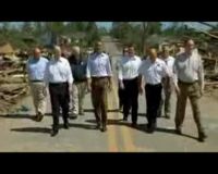 Obama Tinjau Dampak Tornado di Alabama