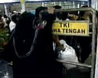 TKI Eks Napi Dipulangkan dari Arab Saudi  