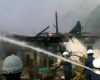 6 Rumah Terbakar, Diduga Api Berasal Dari Warung Bakso