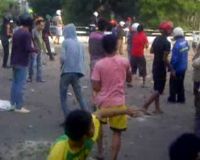 Warga Pasar Rumput Tawuran Lagi