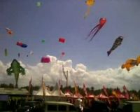 Festival Layang-layang di Pangandaran