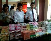 Ribuan Kosmetik Ilegal Diamankan