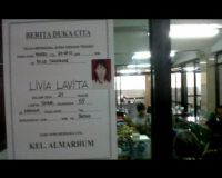 Jenazah Livia Disemayamkan