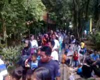Ragunan Kebanjiran Pengunjung