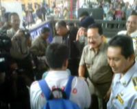 Foke Sidak Arus Balik di Stasiun Senen