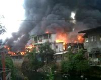 Kebakaran Landa Kawasan Benhil