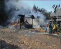 Gudang Pabrik Gula Tradisional Terbakar