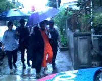 Umar Patek Rekonstruksi di Pasar Rebo