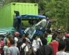 Rem Blong, Truk Tronton Tabrak 4 Mobil