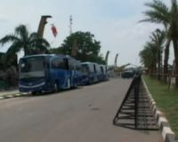 Larangan Angkot Beroperasi di Sekitar Venue