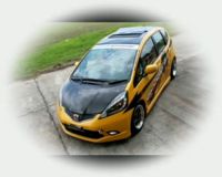 Honda Jazz Nuansa Balapan