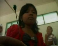 Siswa Telan Jarum Pentul