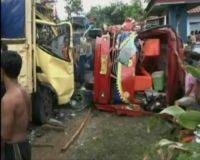 Kecelakaan Lalin, 1 Tewas dan 8 lainya Luka-luka
