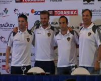 Beckham dan LA Galaxy Tiba di Indonesia