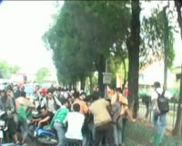 Tawuran Pelajar Dibubarkan Polisi