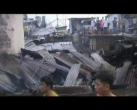Pesawat Jatuh di Pemukiman Kumuh Filipina