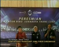 Peresmian Kantor Biro Transcorp Jawa Timur 