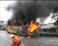 Busway Terbakar 