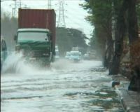 Banjir Rob Genangi Jakarta Utara