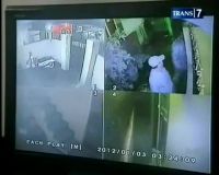 Pencurian Motor Terekam CCTV