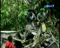 Pesawat Latih TNI Jatuh, 1 Tewas