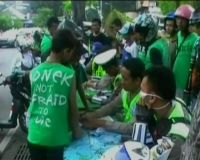 Ratusan Bonek Ditilang, 25 Motor Diamankan