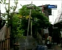 Tanah Amblas Ancam Pemukiman Warga